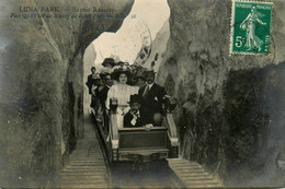 LUNA PARK Luna Park * Carte Photo Fête Foraine Cirque Circus * Scenic Railway * Attraction Paris - Other & Unclassified