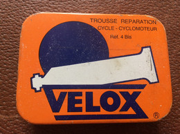 BOITE MÉTAL  Trousse De Réparation Cycle-Cyclomoteur  VELOX - Boîtes