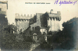 Montaren * Carte Photo * Le Château Du Village - Andere & Zonder Classificatie