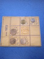 Italia-serie Di Nr. 5 Monete 1972-fdc - Mint Sets & Proof Sets