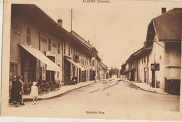 Albens  73  La Grande-Rue  Animée Café Avec Terrasse-Epicerie - Albens