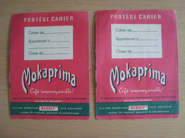 LOT DE 2 PROTEGES-CAHIERS MOKAPRIMA - Protège-cahiers