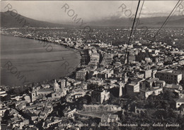 CARTOLINA  CASTELLAMMARE DI STABIA,CAMPANIA,PANORAMA VISTO DALLA FUNIVIA,MARE,VACANZA,ESTATE,BELLA ITALIA,VIAGGIATA 1953 - Castellammare Di Stabia