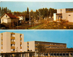 Massy Villaine * Vue Sur Le Lycée Classique Fustel De Coulanges * Rue Des Migneaux * Cp 2 Vues - Massy