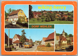 Stadt Wehlen Dorf Wehlen - Mehrbildkarte 1   Mit VW Käfer Sächsische Schweiz - Wehlen