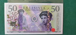 Delcampe - BANCA EKLISIVIA 50 NULAS 2016 - Autres & Non Classés