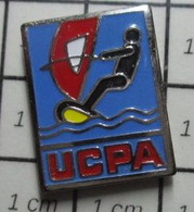 2322 Pin's Pins / Beau Et Rare / THEME : SPORTS / UCPA PLANCHE A VOILE - Voile