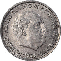 Monnaie, Espagne, 10 Centimos, 1959 - 50 Centesimi