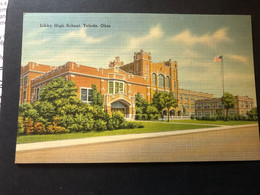 Libby High School, TOLEDO, Ohio, Unwritten Card - Toledo