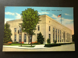 Public Library, Toledo, Ohio, Unwritten Card - Toledo