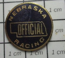 2322 Pins Pin's / Rare & Belle Qualité THEME SPORTS / AUTOMOBILE COURSES NEBRASKA RACING OFFICIAL - Car Racing - F1