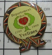 2322 Pin's Pins / Beau Et Rare / THEME : ADMINISTRATIONS / DEPARTEMENT DES YVELINES 78 1789 1989 - Administrations