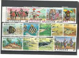 55700 ) Collection St Vincent Postmark Fish Carnival - St.Vincent & Grenadines