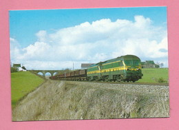 C.P. Rognon =   TRAIN   S.N.C.B.  N.M.B.S.  Locomotive  Diesel Electrique  BB  Série  59 - Rebecq