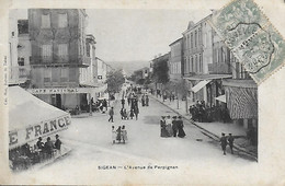 11)    SIGEAN  - L' Avenue De Perpignan - Sigean