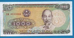 VIETNAM 1000 DONG 1988 # IH4033566 P# 106a  Ho Chi Minh Elephant - Viêt-Nam
