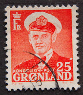 Greenland 1950  King Frederik IX MiNr 32  (O) ( Lot E 2404 ) - Oblitérés