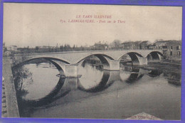 Carte Postale 81. Labruguière Et Le Pont Sur Le Thoré   Très Beau Plan - Labruguière