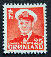 Greenland 1950  King Frederik IX MiNr 32  (O) ( Lot E 2405 ) - Gebraucht