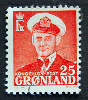 Greenland 1950  King Frederik IX MiNr 32  (O) ( Lot E 2406 ) - Gebraucht
