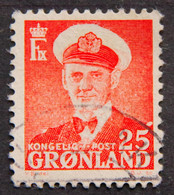 Greenland 1950  King Frederik IX MiNr 32  (O) ( Lot E 2408 ) - Used Stamps