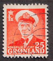 Greenland 1950  King Frederik IX MiNr 32  (O) ( Lot E 2409 ) - Oblitérés