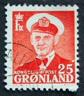Greenland 1950  King Frederik IX MiNr 32  (O) ( Lot E 2410 ) - Oblitérés