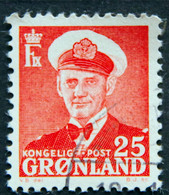 Greenland 1950  King Frederik IX MiNr 32 (O) ( Lot E 2416) - Usados
