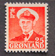 Greenland 1950  King Frederik IX MiNr 32 (O) ( Lot E 2419) - Used Stamps