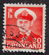 Greenland 1959  King Frederik IX MiNr 44 (O) ( Lot E 2428) - Usados