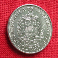 Venezuela 1 Un Bolivar 1967 Y# 42 Lt 19 *V2T - Venezuela