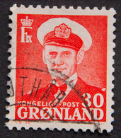 Greenland 1959  King Frederik IX MiNr 44 (O) ( Lot E 2429) - Usados