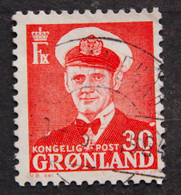 Greenland 1959  King Frederik IX MiNr 44 (O) ( Lot E 2430) - Usados