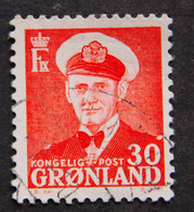 Greenland 1959  King Frederik IX MiNr 44 (O) ( Lot E 2432) - Gebraucht