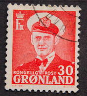 Greenland 1959  King Frederik IX MiNr 44 (O) ( Lot E 2435) - Oblitérés