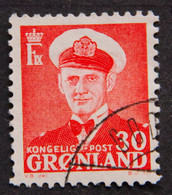 Greenland 1959  King Frederik IX MiNr 44 (O) ( Lot E 2438) - Usados