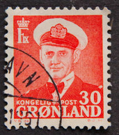 Greenland 1959  King Frederik IX MiNr 44 (O) ( Lot E 2440) - Gebruikt