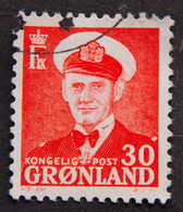 Greenland 1959  King Frederik IX MiNr 44 (O) ( Lot E 2441) - Usados