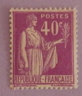 FRANCE TYPE PAIX YT 281 NEUF* ANNEES 1932/1933 - 1932-39 Peace