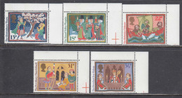 Great Britain 1986 - Christmas, Set Of 5 Stamps, MNH** - Neufs