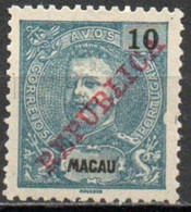 MACAO 1911 SANS GOMME - Neufs