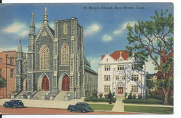 NEW HAVEN - 1944 - St. MARY's Church - New Haven