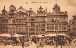 BRUXELLES     LA GRAND PLACE   MARCHE - Märkte
