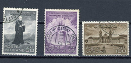 VATICAN: St MEINRAD - N° Yvert 316/318 Obli. - Used Stamps