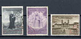 VATICAN: St MEINRAD - N° Yvert 316/318 Obli. - Used Stamps