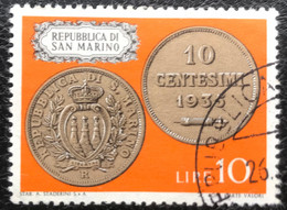 San Marino - C10/33 - (°)used - 1972 - Michel 1018 - Munten - Used Stamps