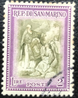 San Marino - C10/34 - (°)used - 1947 - Michel 380 - Wederopbouw - Usati