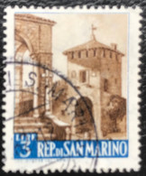 San Marino - C10/34 - (°)used - 1957 - Michel 563 - Landschappen - Usati