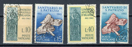 VATICAN: ANNIV. DE LA MORT DE St PATRICK - N° Yvert 331/334 Obli. - Used Stamps