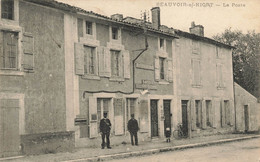 79 - DEUX-SÈVRES - BEAUVOIR-SUR-NIORT - La Poste - Superbe Animation Facteurs- 10032 - Beauvoir Sur Niort